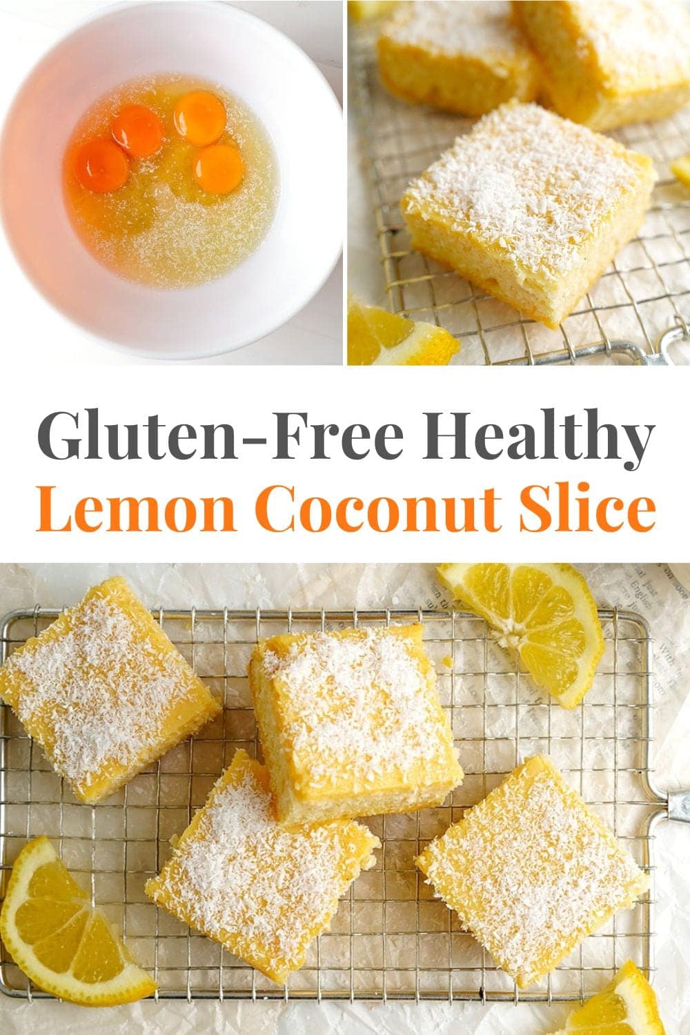 Lemon Coconut Slice