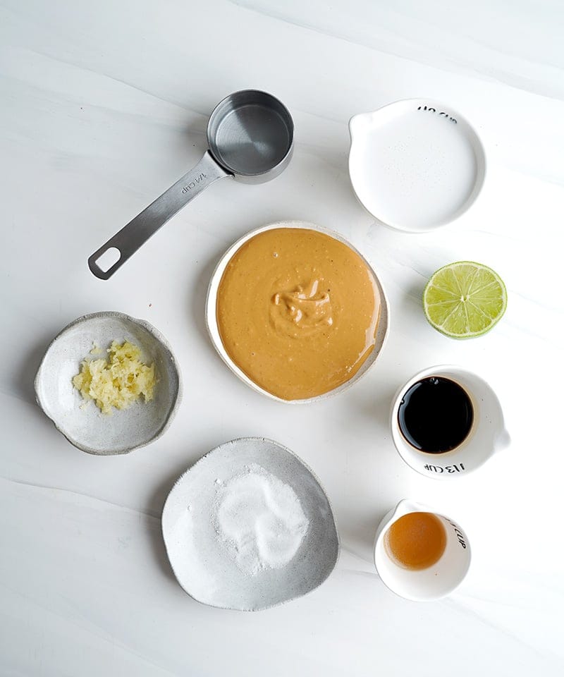 Keto peanut sauce for satay chicken ingredients