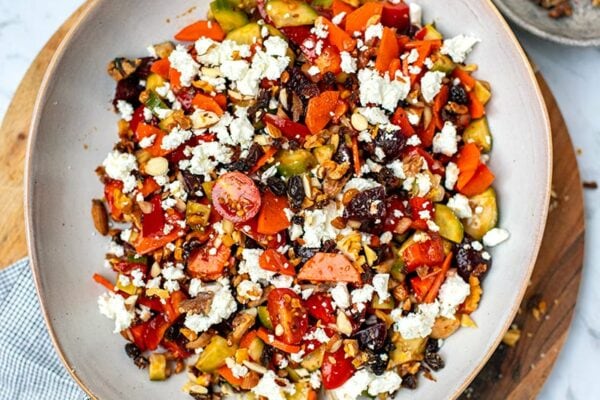 Best Crunchy Feta Salad
