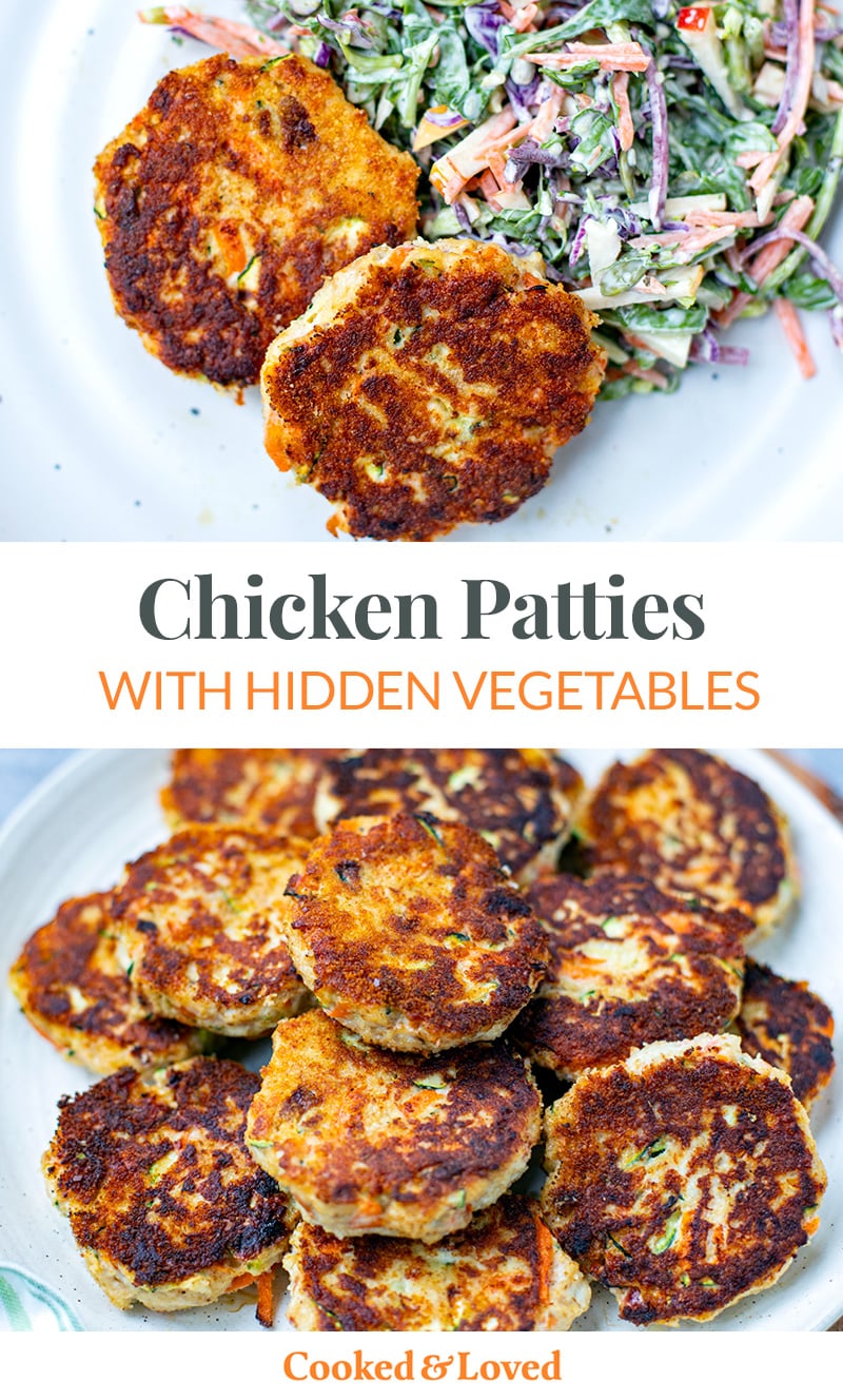 Chicken Rissoles Recipe (With Hidden Vegetables)