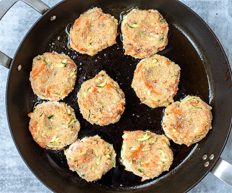 How to make rissoles - frying in a pan