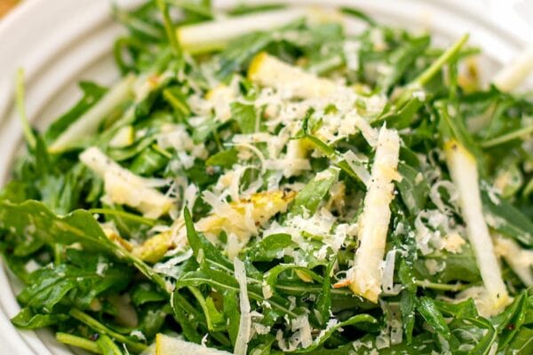 Arugula Salad With Pear & Parmesan