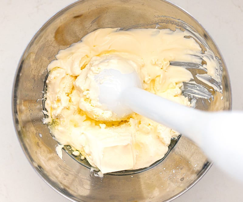 How to whip feta with a blender stick