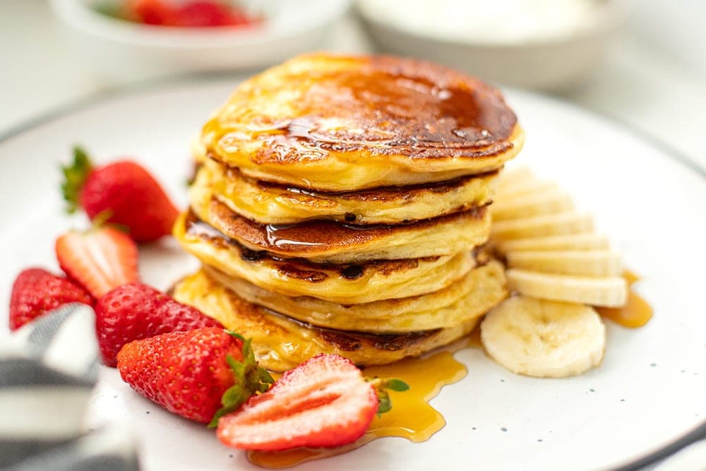 HighProtein Cottage Cheese Pancakes
