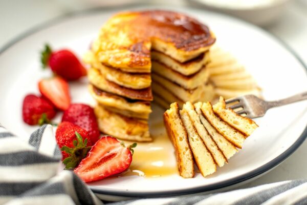 High Protein Cottage Cheese Pancakes Recipe