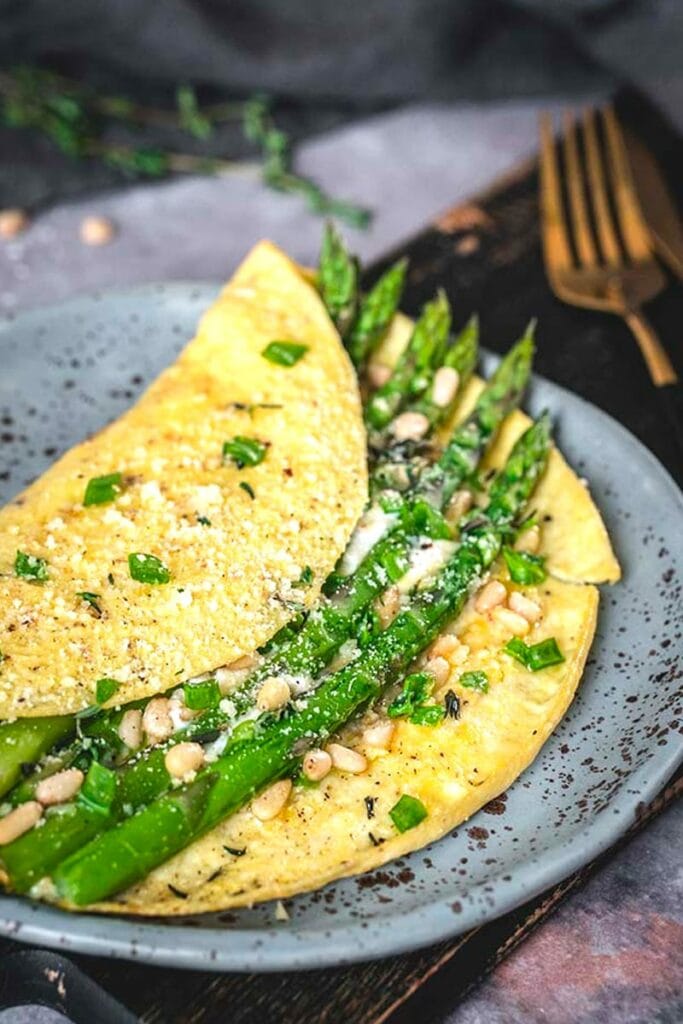 Asparagus Omelette