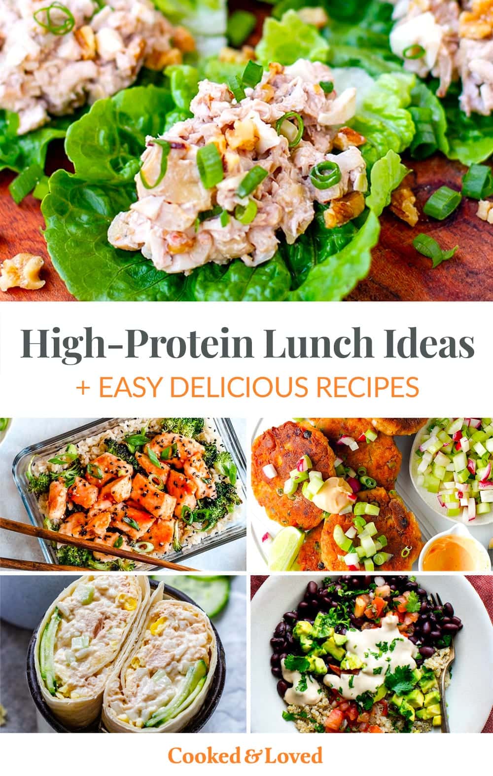 High protein lunch ideas and recipes