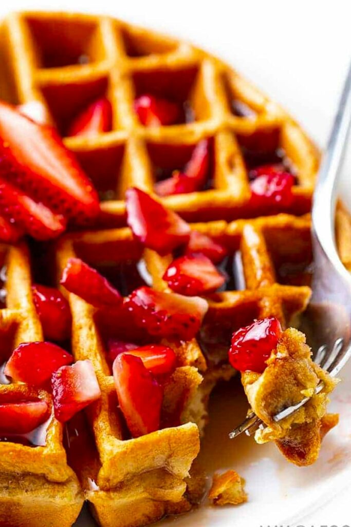 Low-Carb High-Protein Waffles