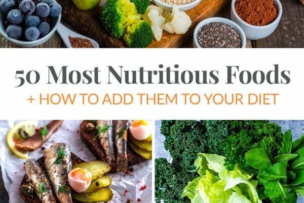 Top 50 Most Nutrient-Dense Foods
