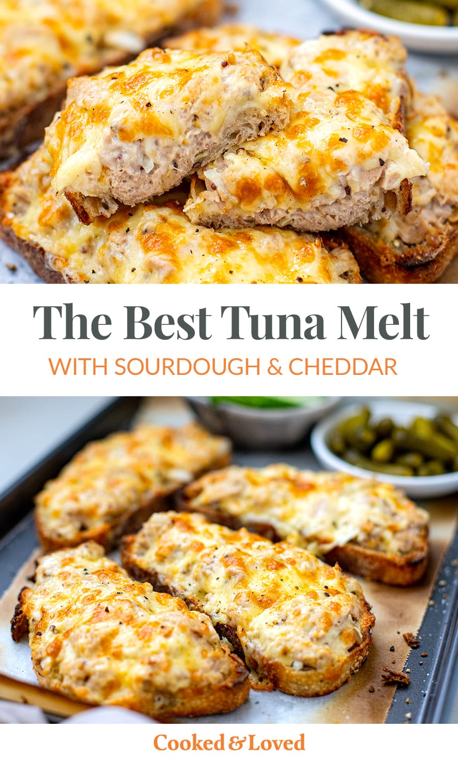 The BEST Tuna Melt Recipe