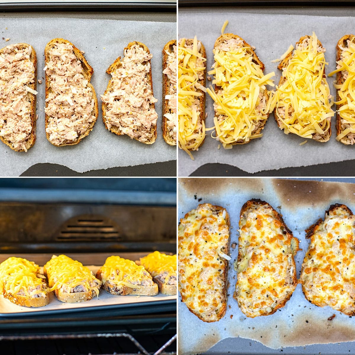 how to make tuna melt with a broiler