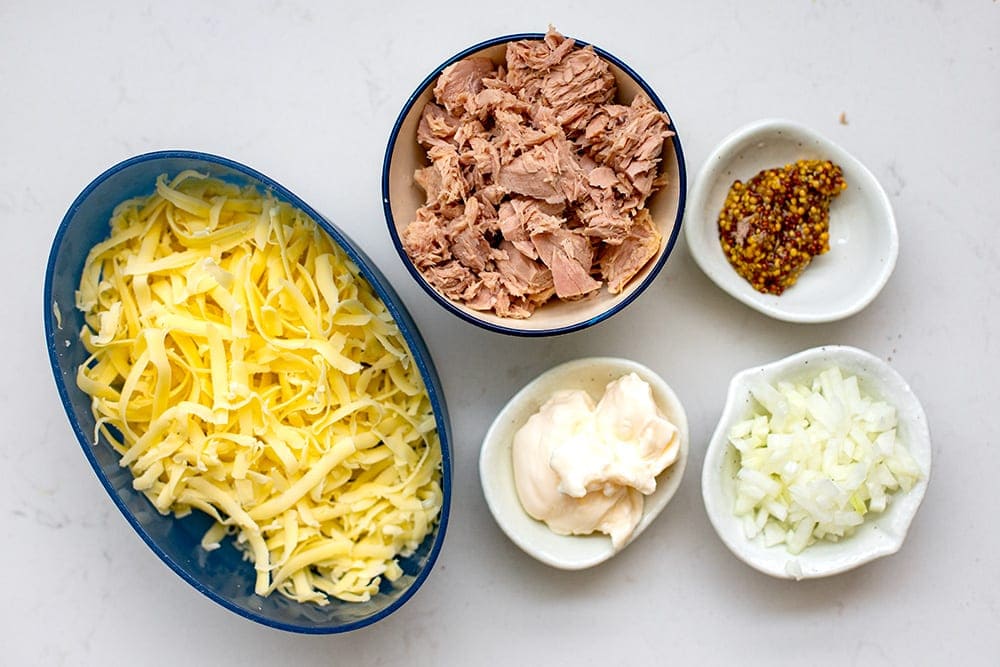 Tuna melt ingredients