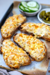 Open Faced Tuna Melt Sandwich Recipe