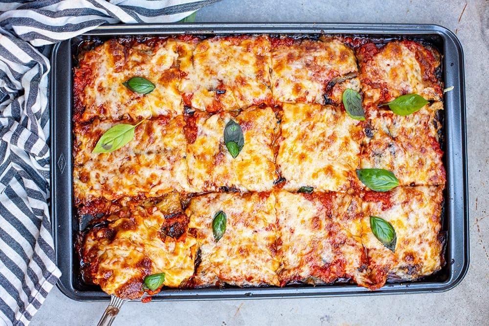 Baked Italian Eggplant Parmigiana