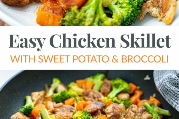 One-Pan Chicken & Vegetables Skillet Dinner