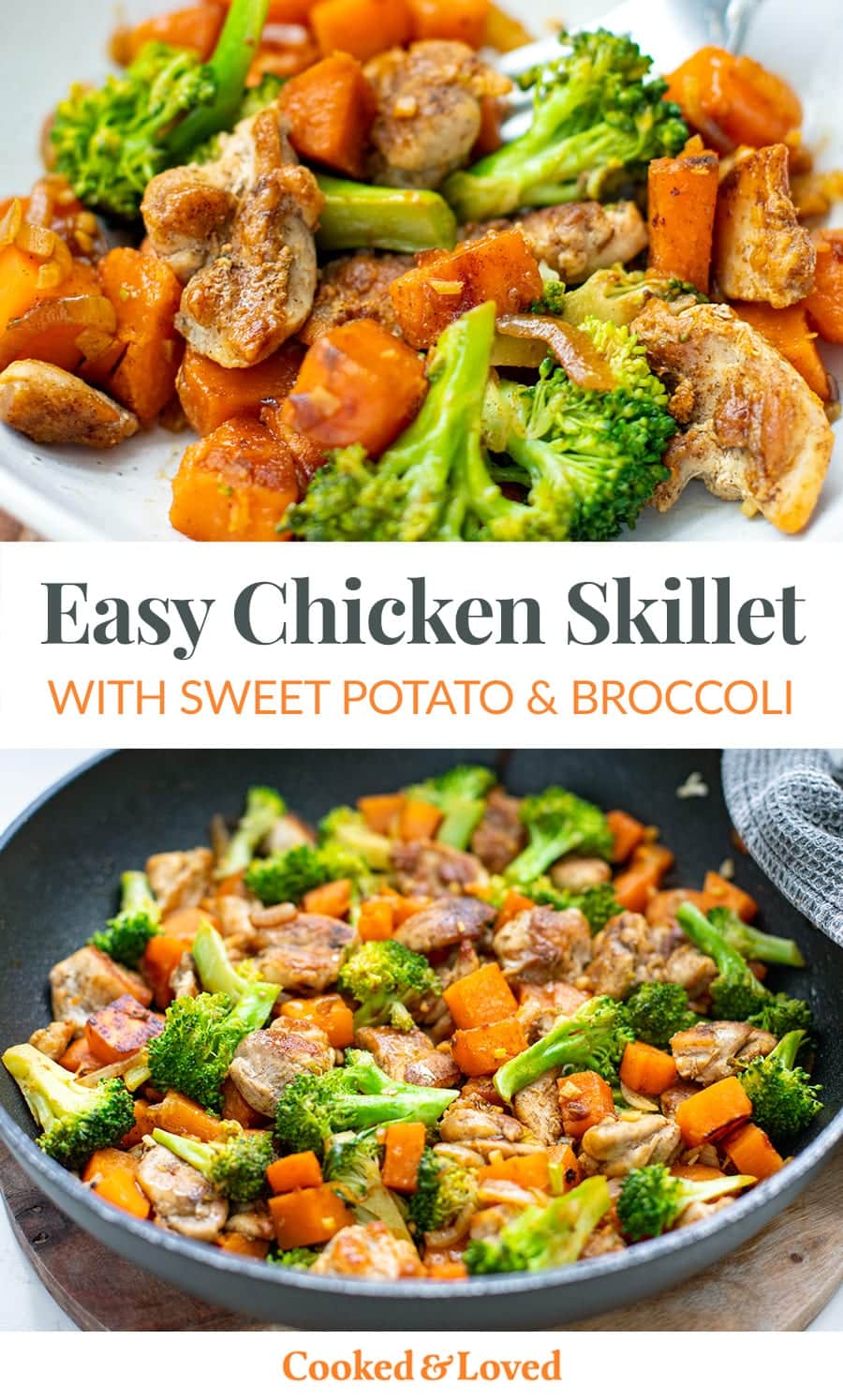 One-Pan Chicken & Vegetables Skillet Dinner