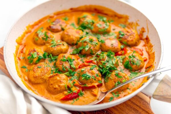 Curry Meatballs With Ground Turkey