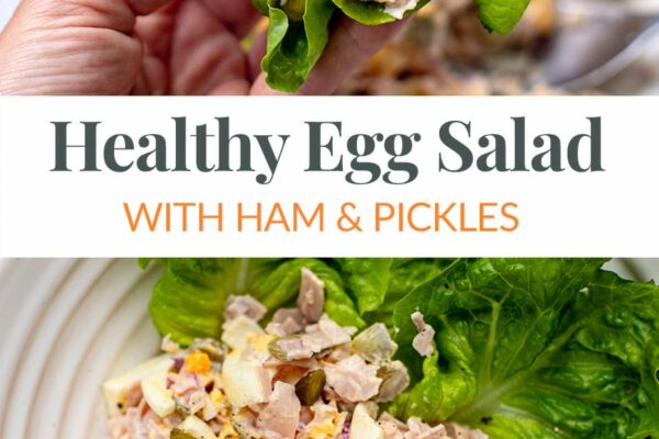 Egg Salad With Ham & Pickles