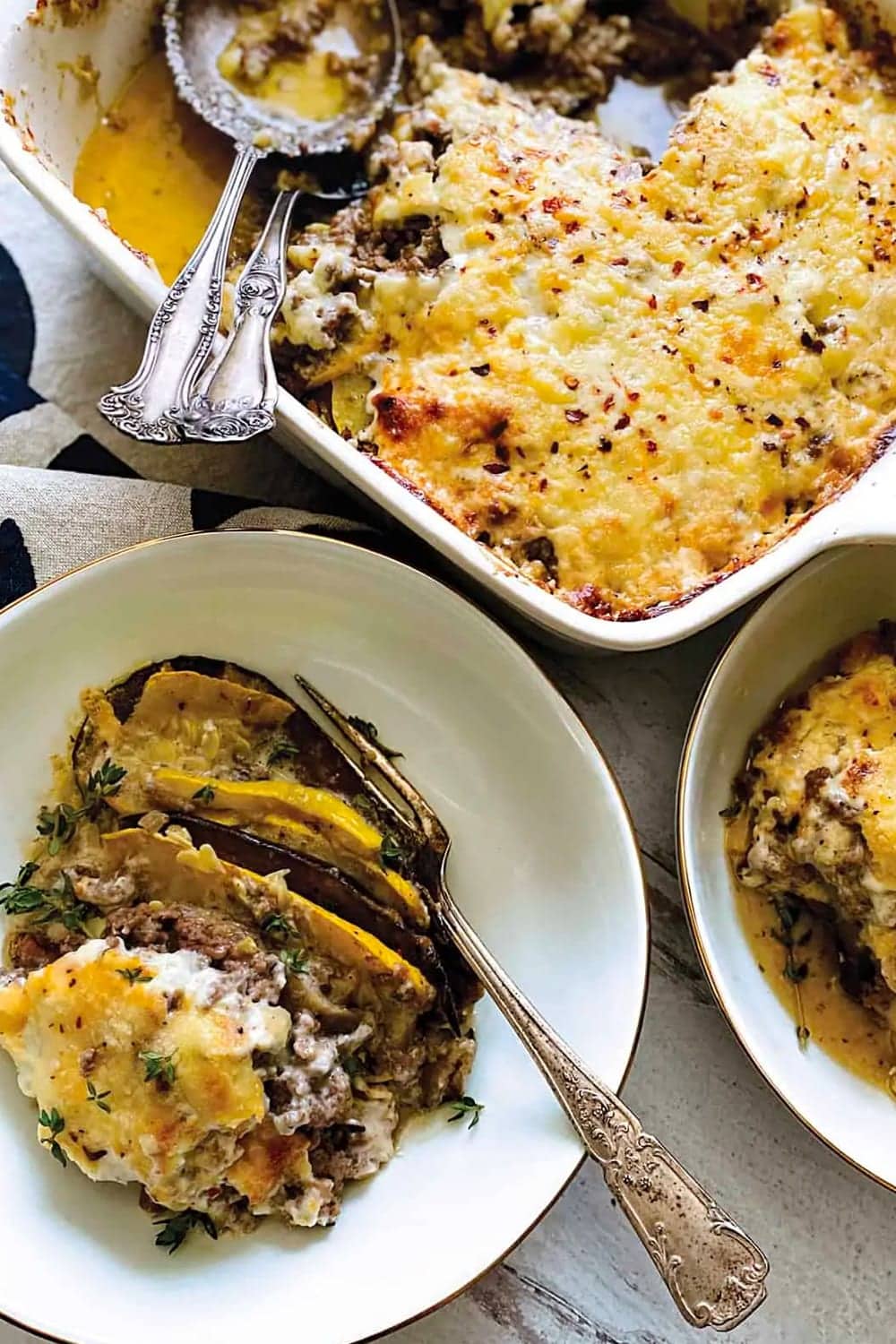 Greek Moussaka With Yellow Squash