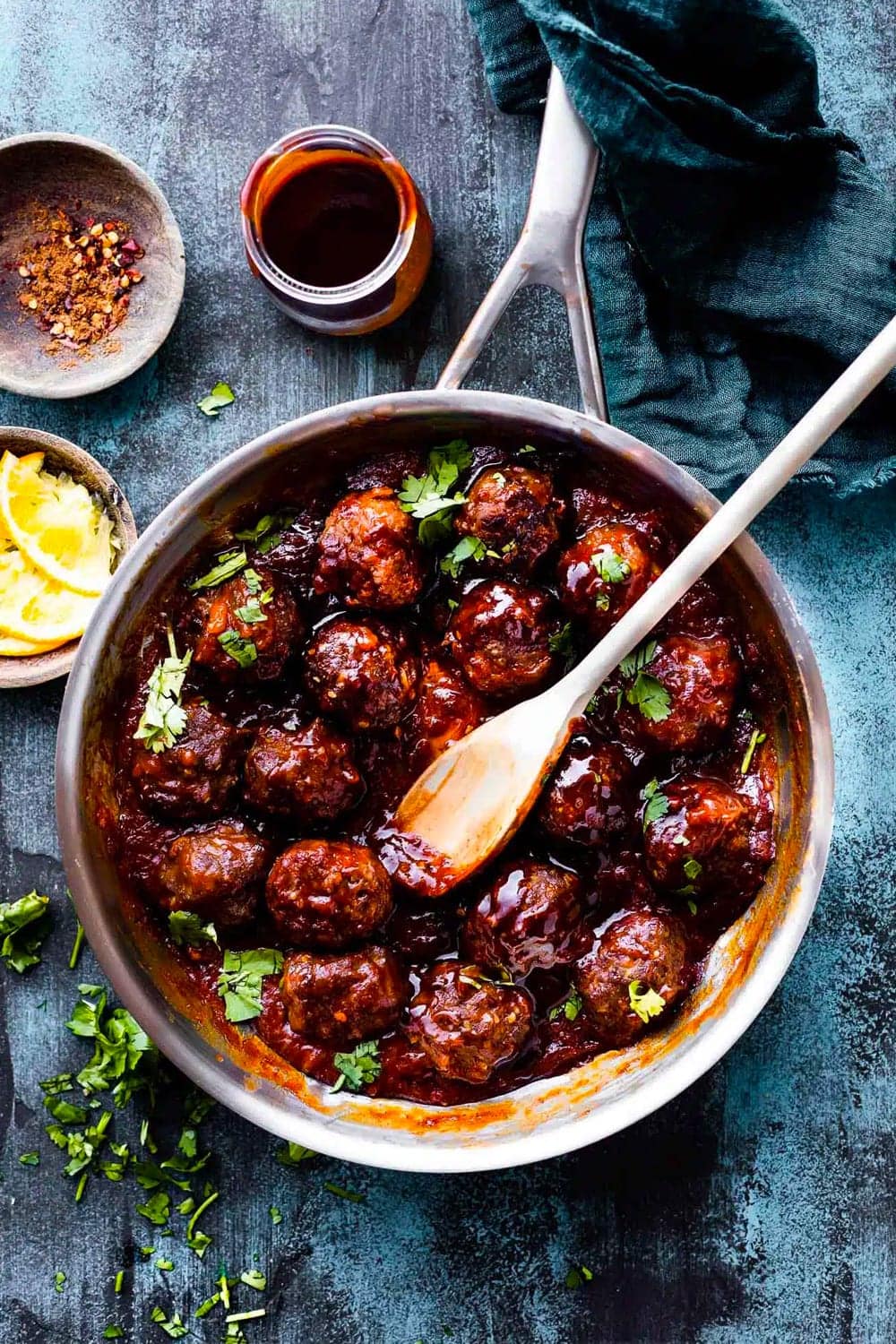 Paleo 5 Spice BBQ Meatballs