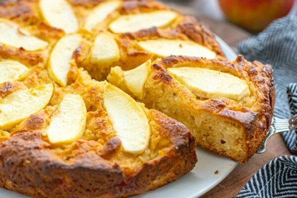 Apple Honey & Ricotta Cake Recipe (Gluten-Free)