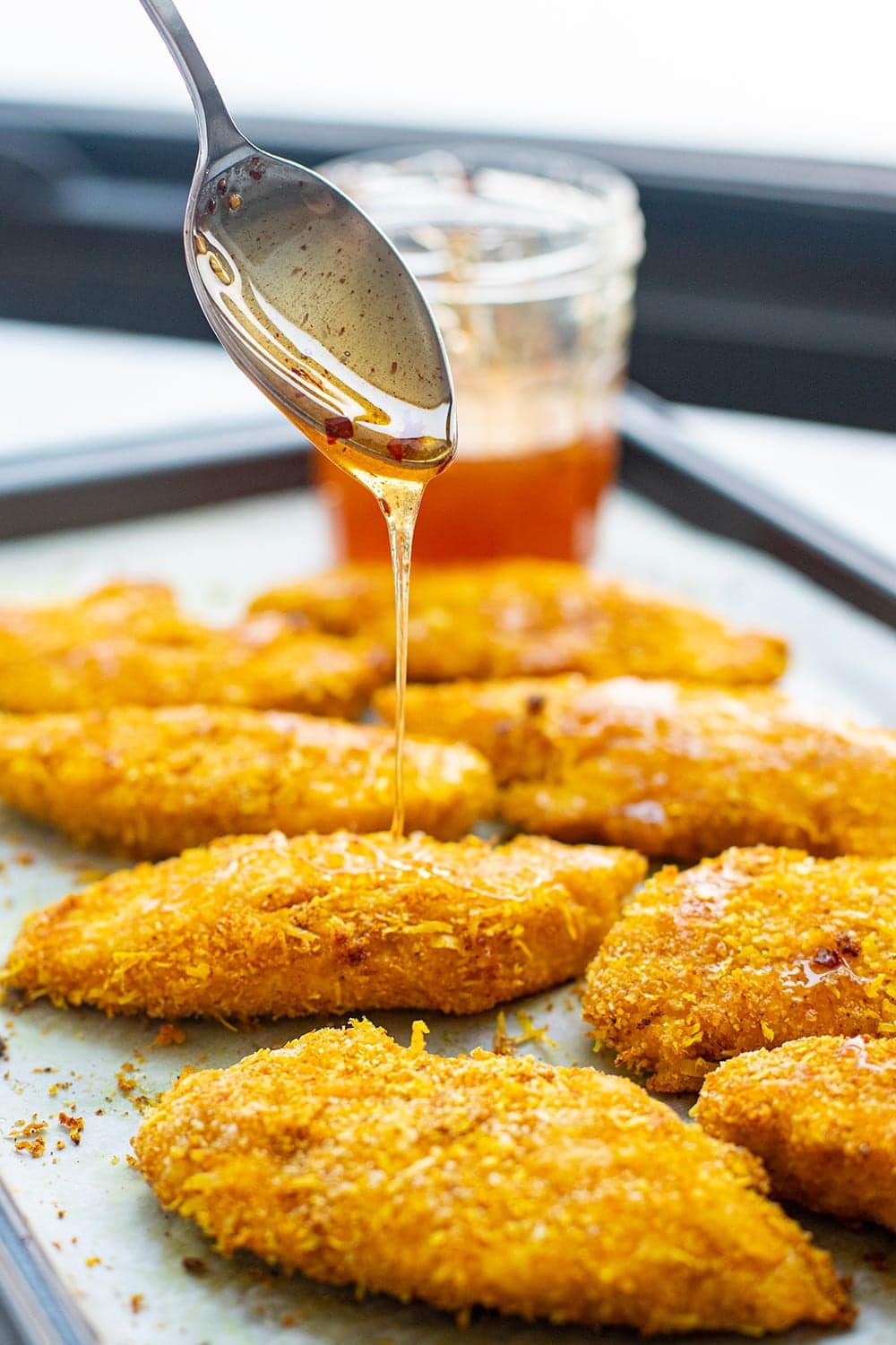 Hot honey chicken tenders