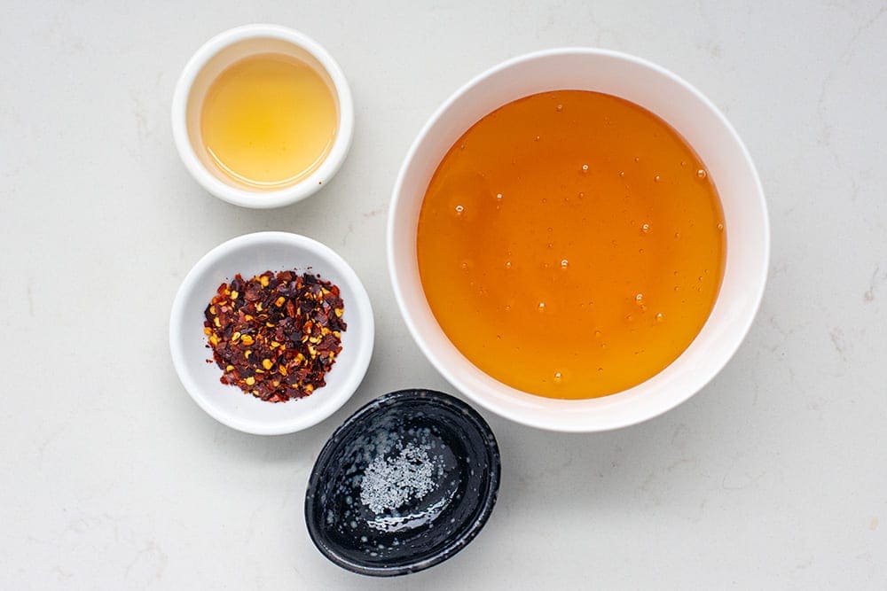 Hot honey ingredients