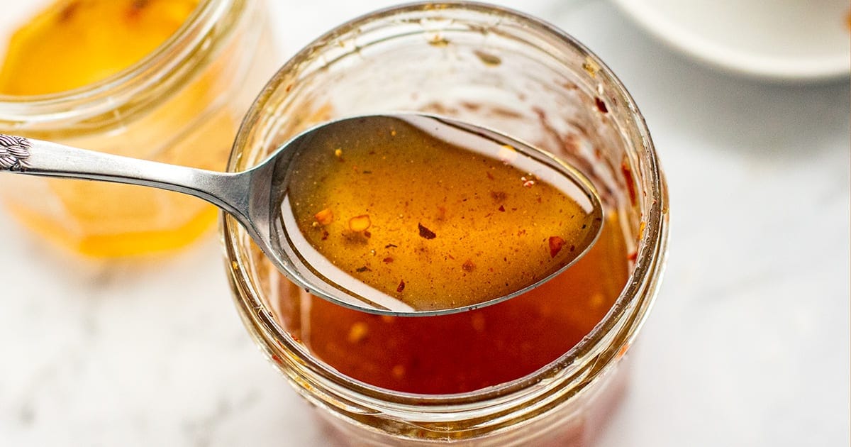 Hot Honey Recipe (Homemade) - Cooked & Loved