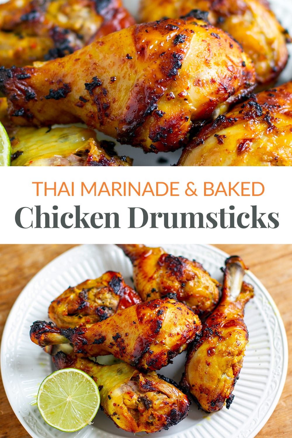 Baked Thai Chicken Drumsticks