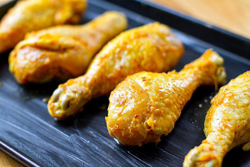 How to bake chicken drumsticks in the oven