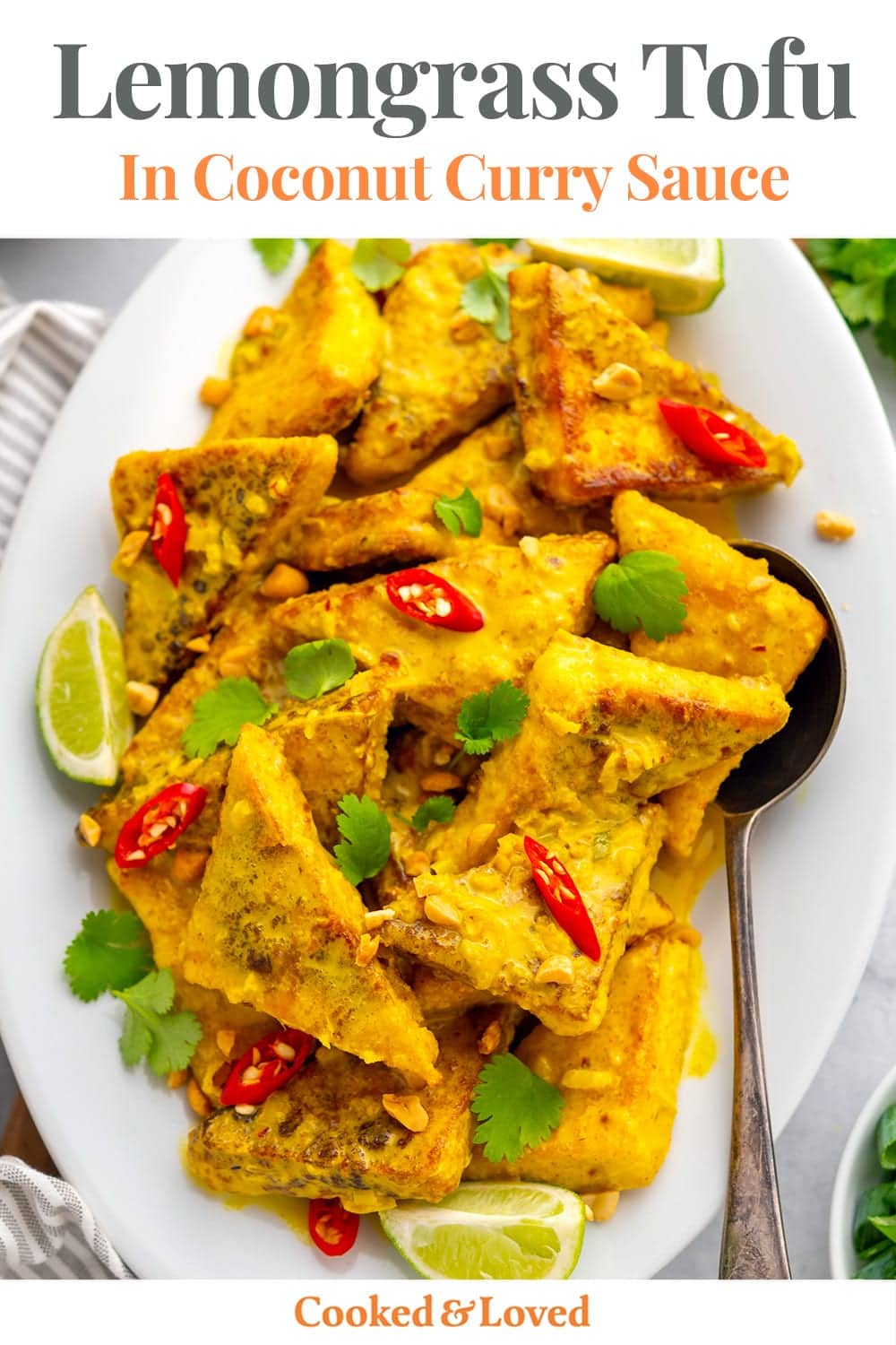 Lemongrass Tofu In Coconut Curry Sauce - Recipe Concepts