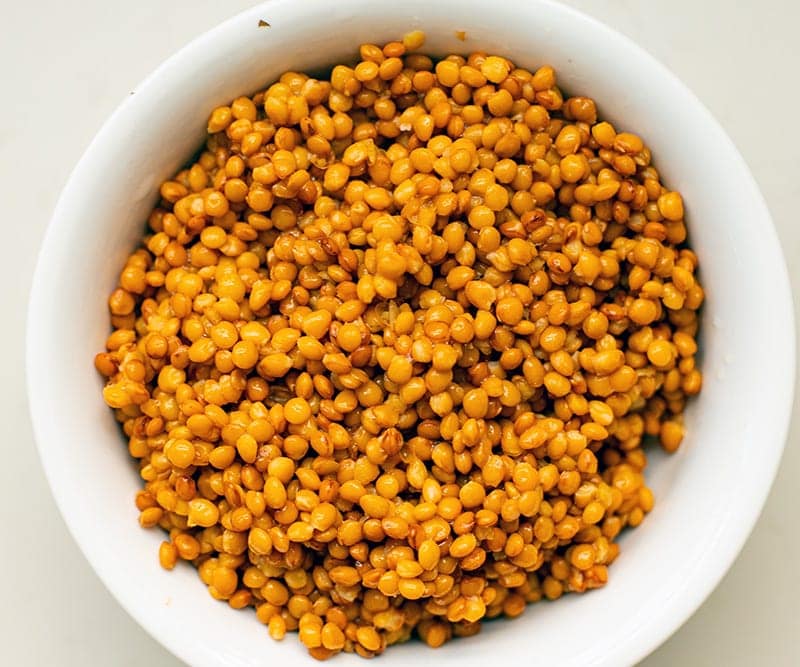 Brown lentils