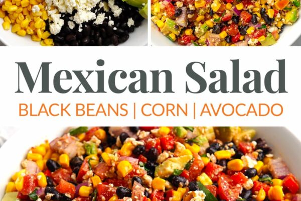 Mexican Black Bean & Corn Salad Pin