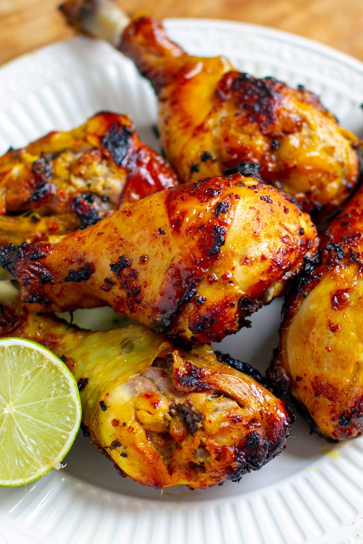 Thai Chicken Drumsticks (Baked) - Recipe OCean