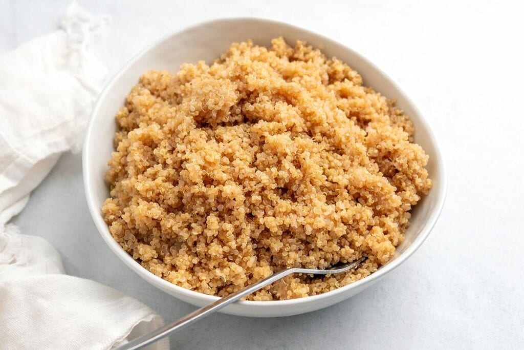 Quinoa cooked