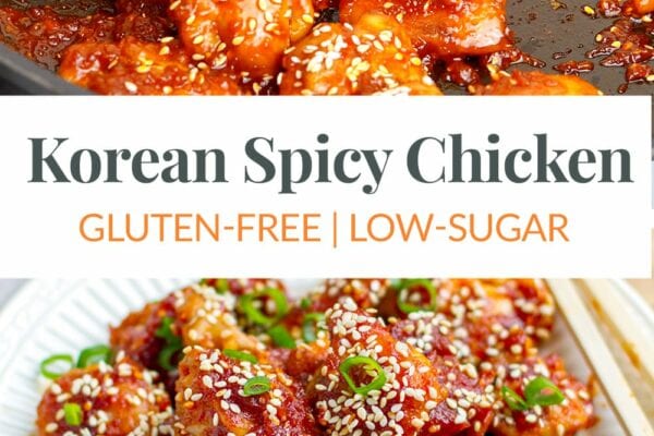 Korean Spicy Chicken Recipe (Healthier Version)