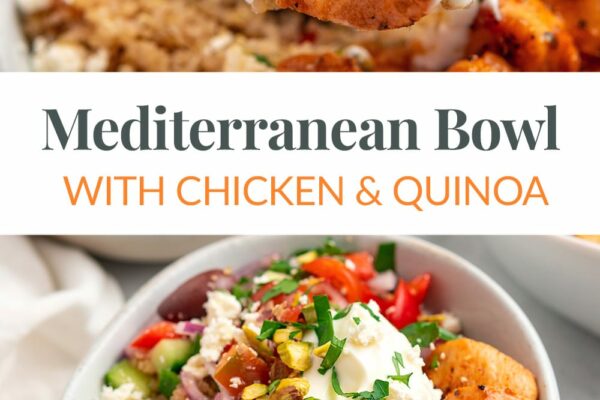 Miska Śródziemnomorska Z Kurczakiem I Quino