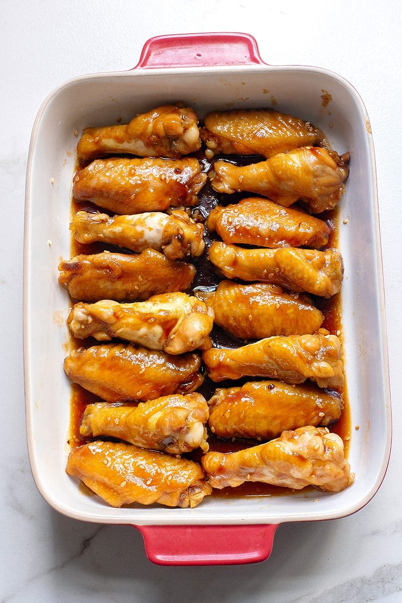 Baked Honey Soy Chicken Wings
