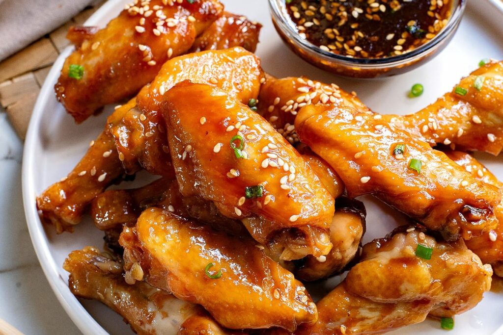 Baked Honey Soy Chicken Wings