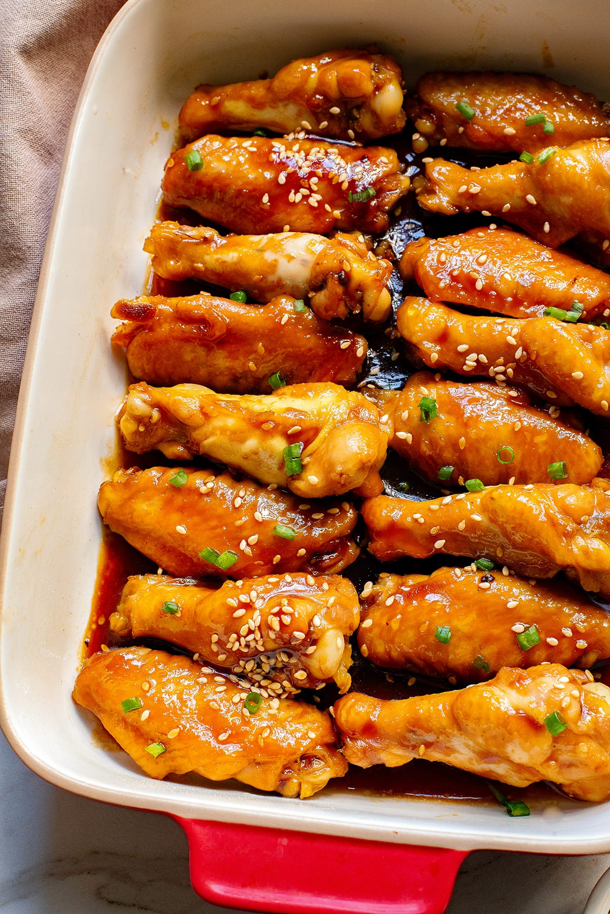 Baked Honey Soy Chicken Wings Recipe