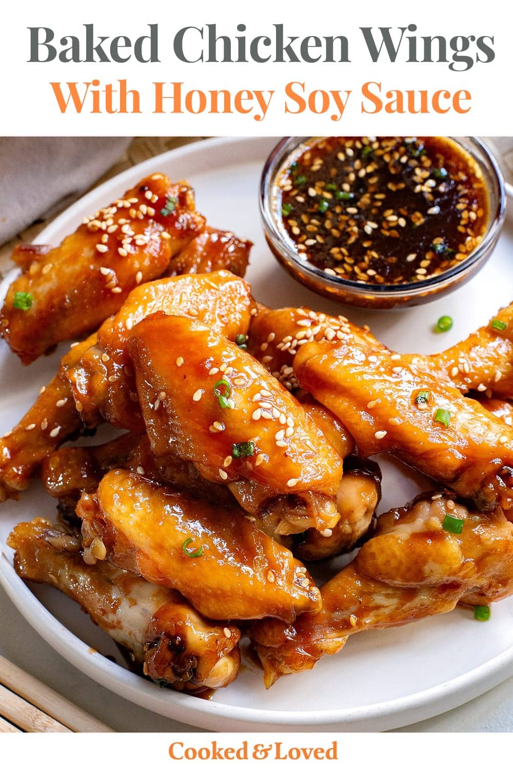 Baked Honey Soy Chicken Wings Recipe OCean