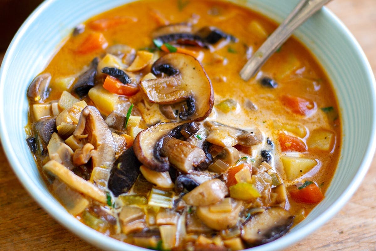 Mushroom Stew - Recipe Ocean