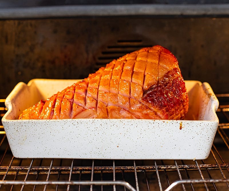 Baking ham in the oven