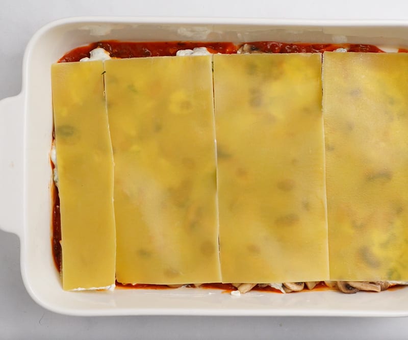 Lasagna sheets layer
