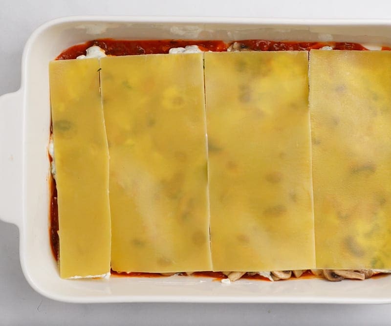 Lasagna sheets layer