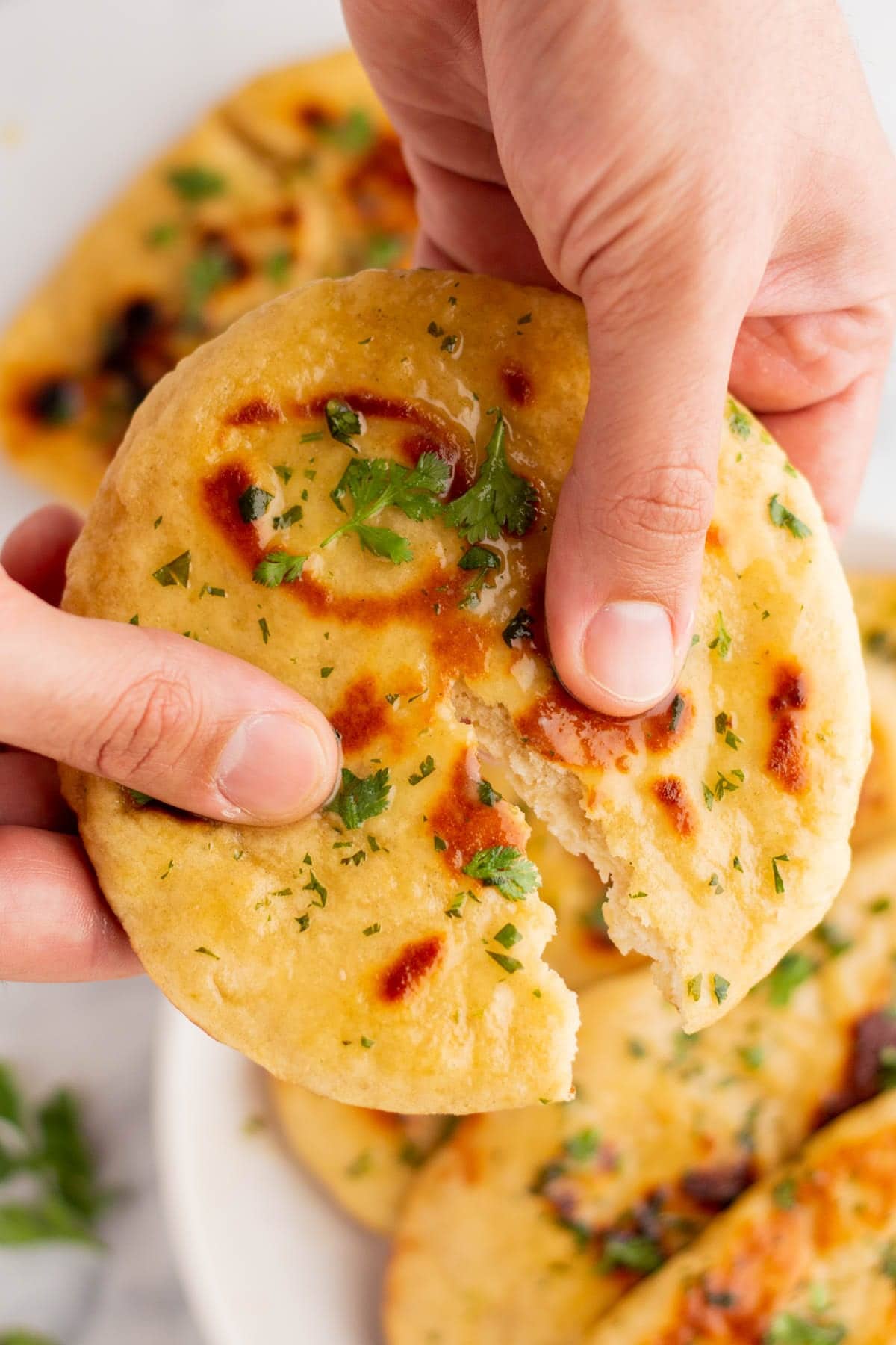 Garlic Naan Bread