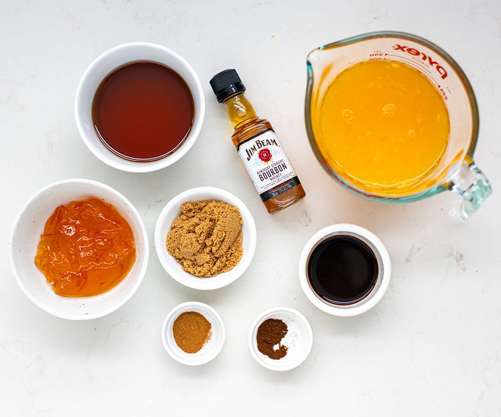 bourbon glaze ingredients