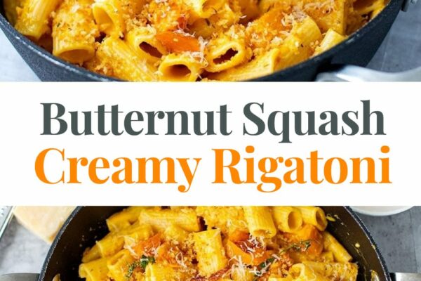 Roasted Butternut Squash Pasta With Rigatoni Recipe