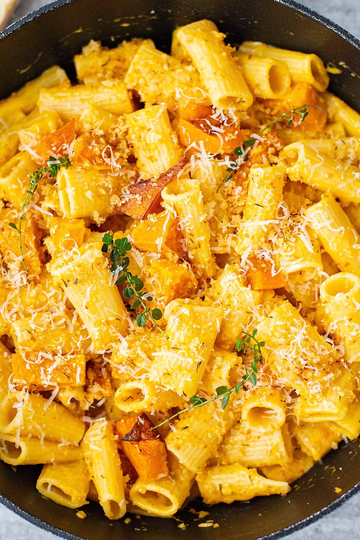 Butternut Squash Pasta With Rigatoni & Garlic Crumbs Social