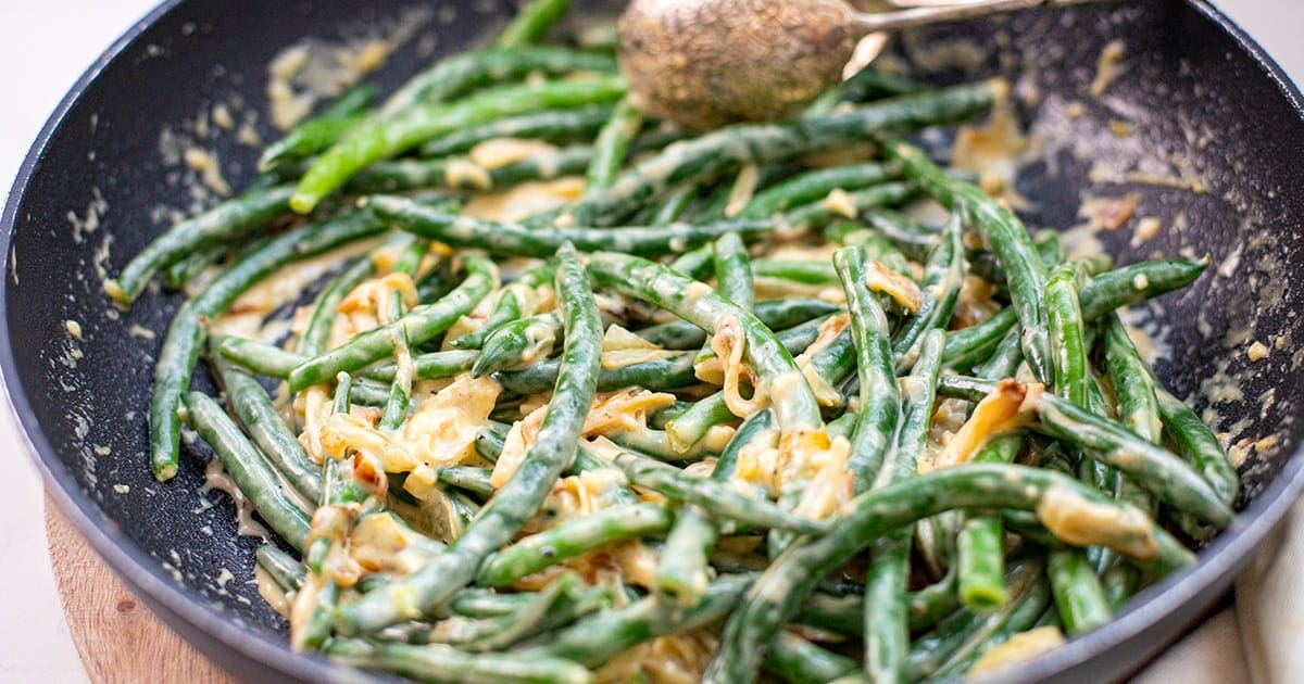 Creamy Green Beans